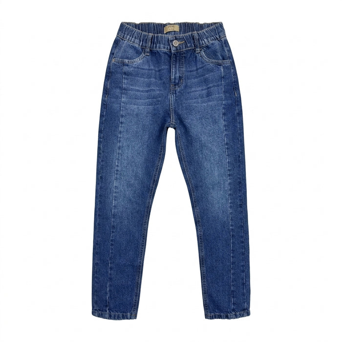 Basic Women Wide Leg Cargo Denim Jeans