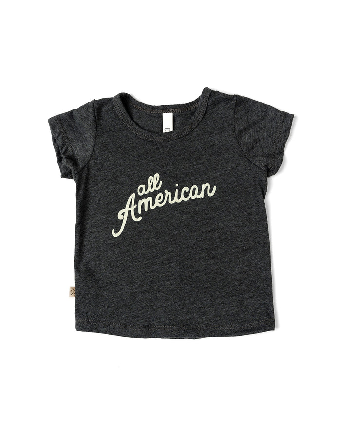 basic tee - all american on granite