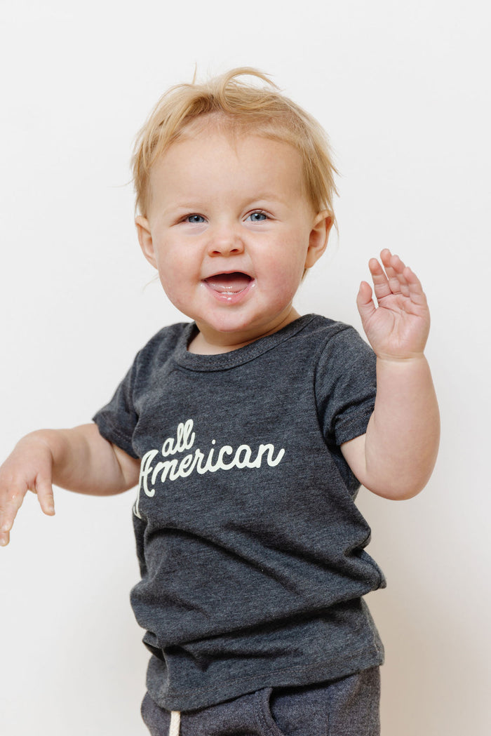 basic tee - all american on granite