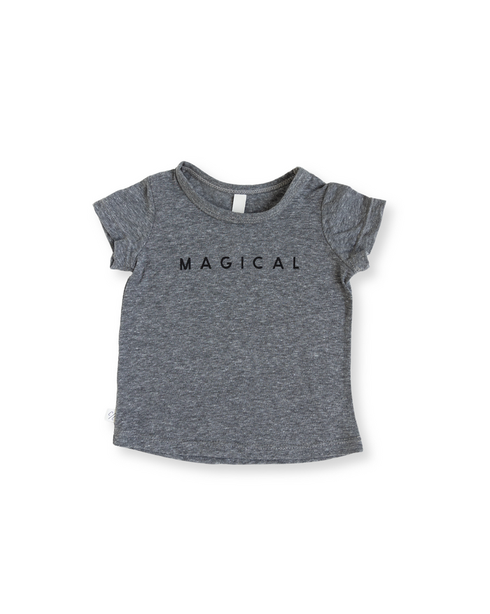 basic tee CO - magical on heather gray