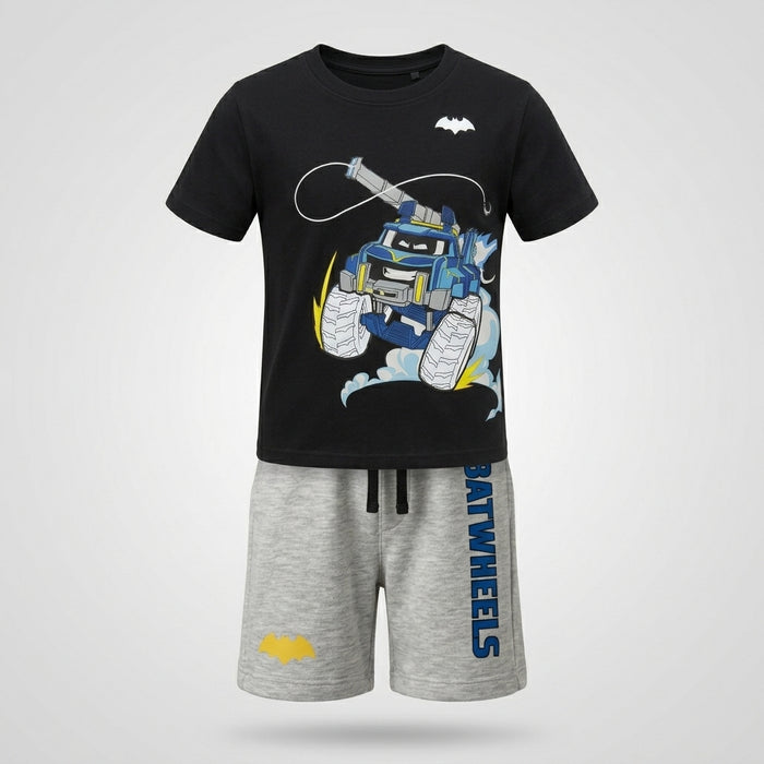 Batman Kids Mo Ter Truck T Shirt And Shorts Set