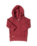 beach hoodie CO - crimson