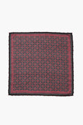Beaded Floral Bandana Sapphire