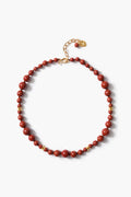 Bell Tower Necklace Red Jasper