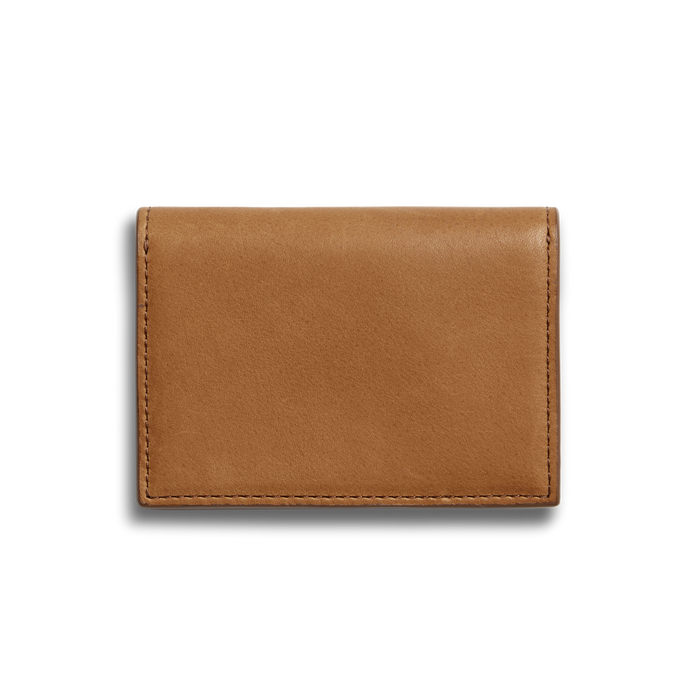 Birdy Accordion Card Holder - Tan