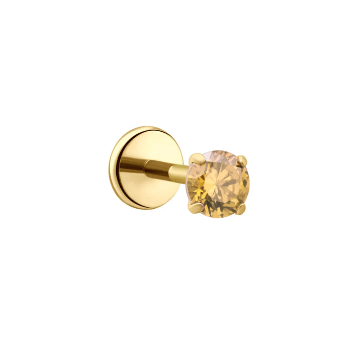 Birthstone Flat Back Stud