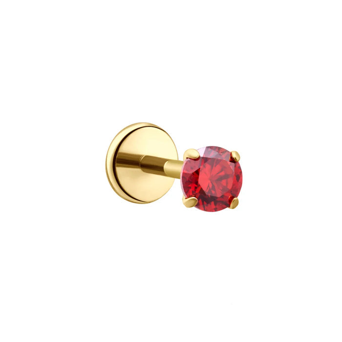Gold / January Garnet / Single