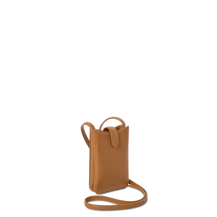 Bixby Phone Crossbody - Tan
