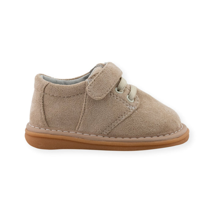 Blake Beige Shoe - Wee Squeak