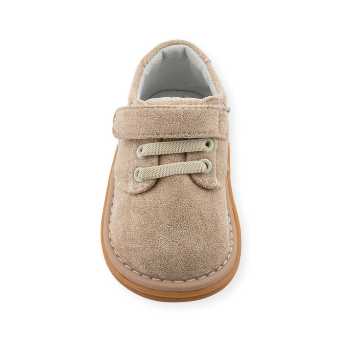 Blake Beige Shoe - Wee Squeak