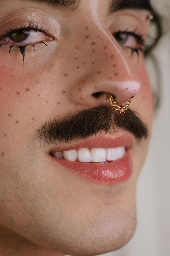 Bloodvine Daith Hoop
