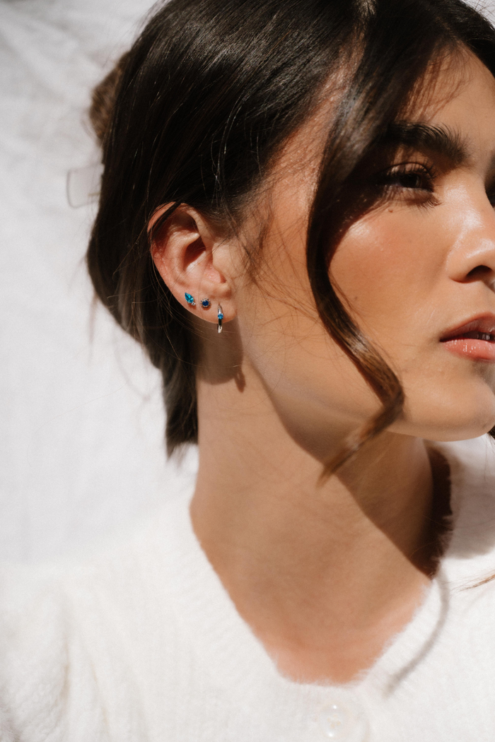 Blue Potion Flat Back Stud