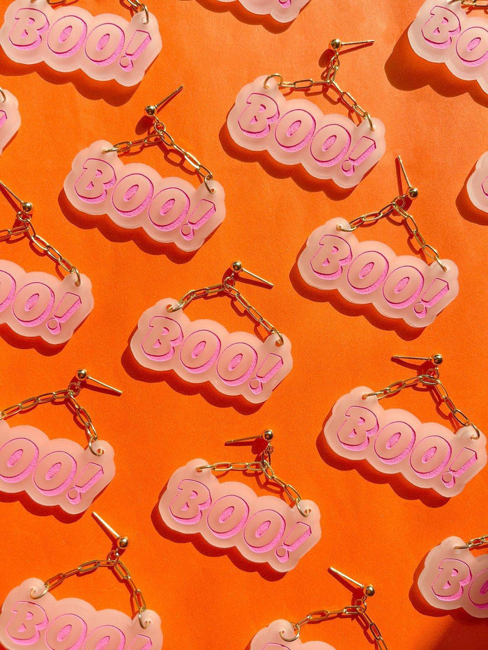 Boo! Glow-in-the-dark Earrings