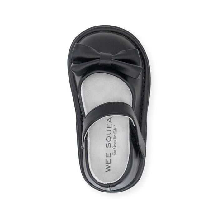 Bow Shoe Black - Wee Squeak