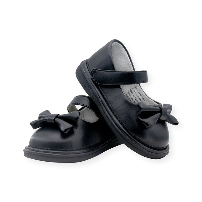 Bow Shoe Black - Wee Squeak