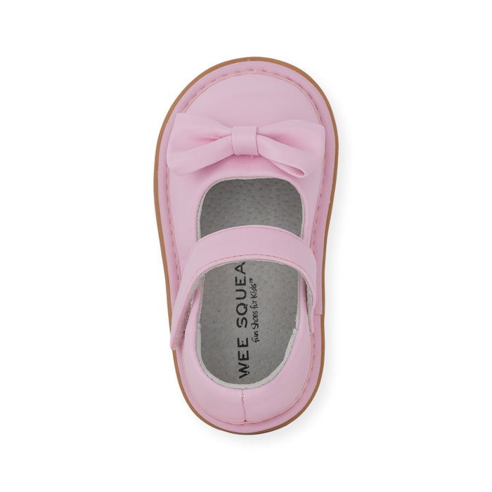 Bow Pink Shoe - Wee Squeak
