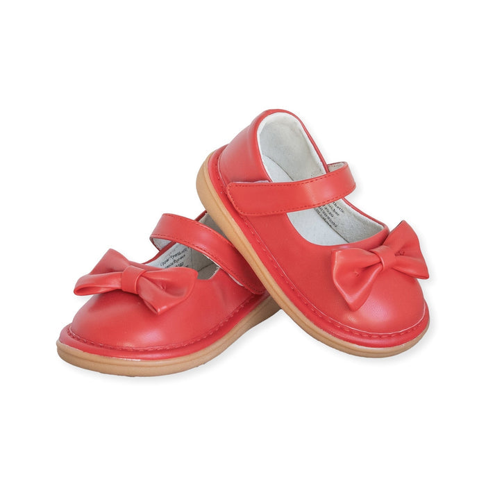 Bow Red Shoe - Wee Squeak