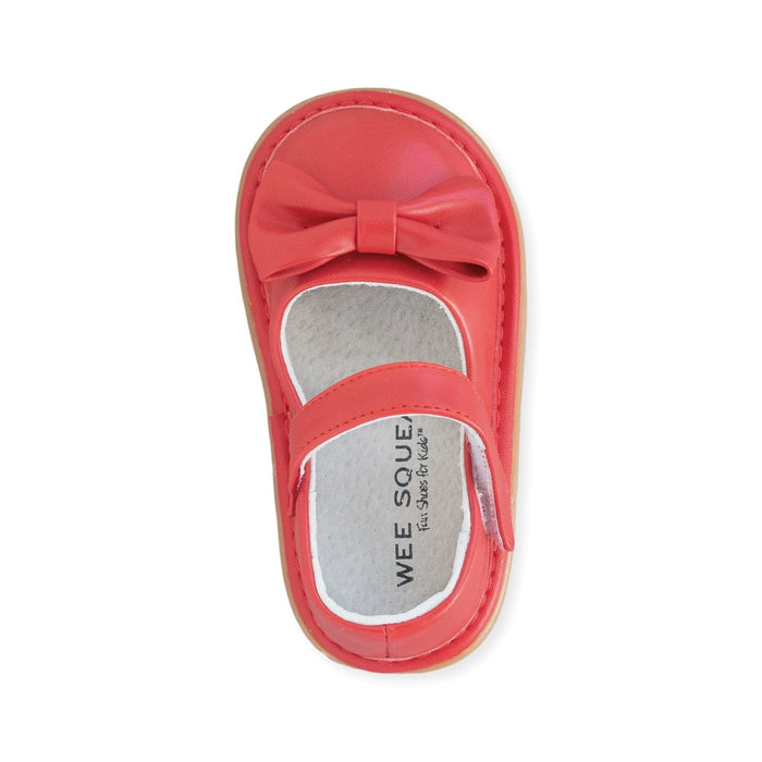 Bow Red Shoe - Wee Squeak