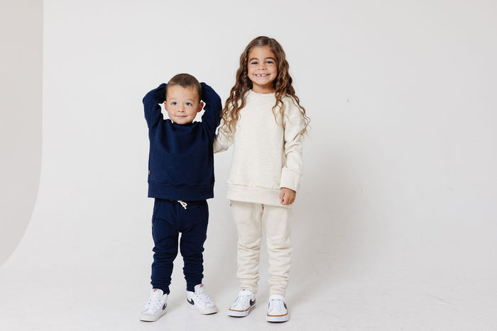 boxy sweatshirt - cream