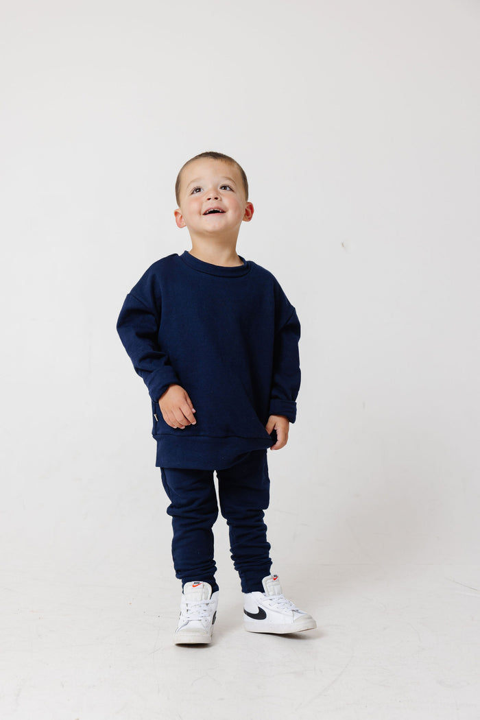boxy sweatshirt - sailor