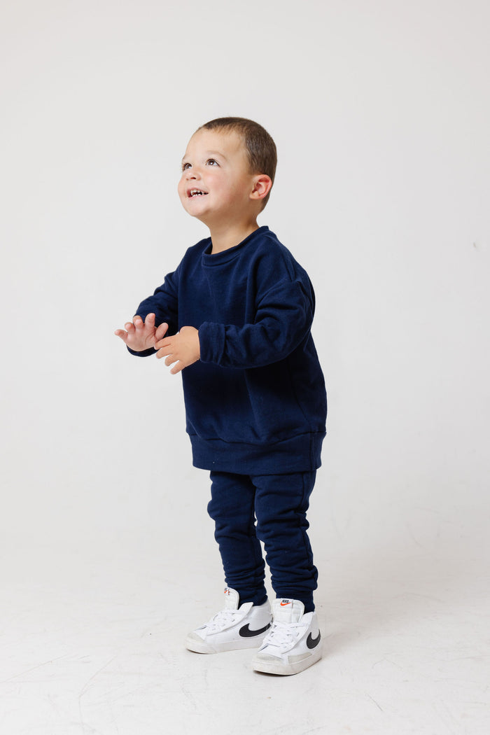 boxy sweatshirt - sailor
