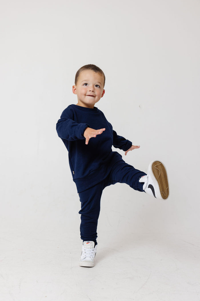 boxy sweatshirt - sailor