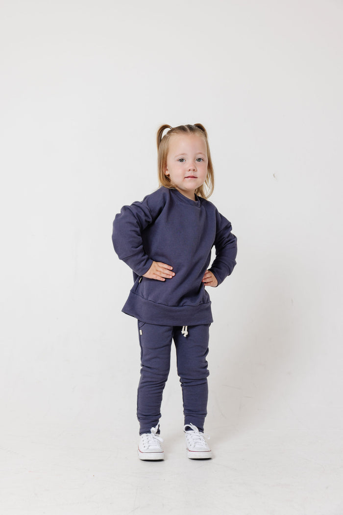 boxy sweatshirt - wisteria
