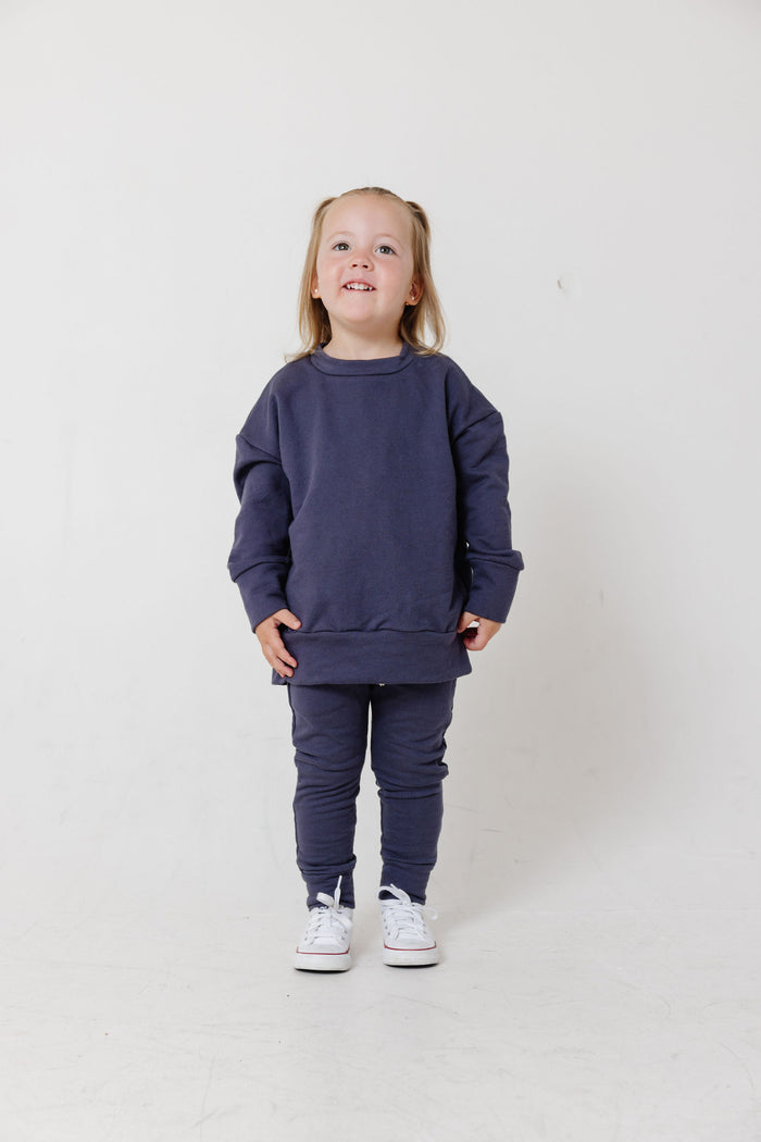 boxy sweatshirt - wisteria