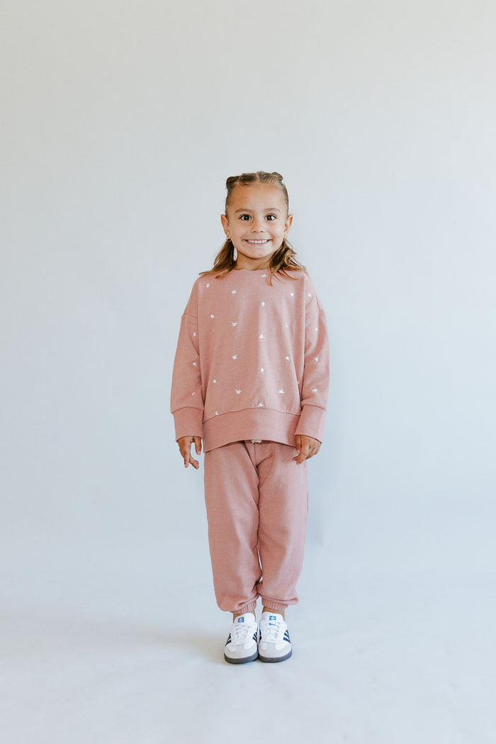 boxy sweatshirts - wildflower heirloom