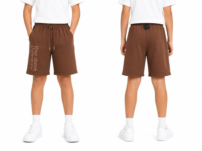 Boy Casual Sweat Shorts With Print