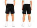 Boy Casual Sweat Shorts With Side Print