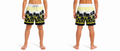 Men Palm Tree Print Swim Shorts