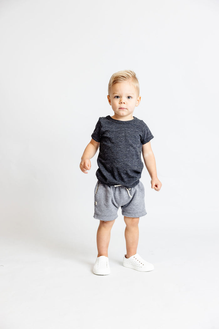 boy shorts - athletic gray