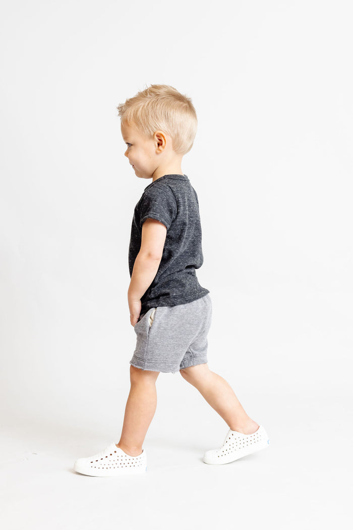 boy shorts - athletic gray