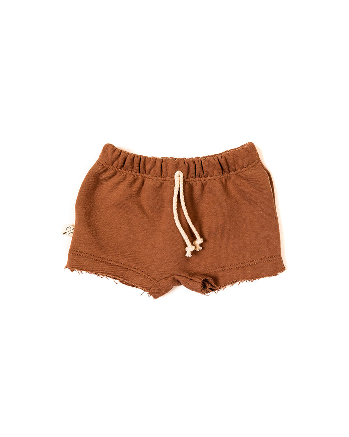 boy shorts - cognac