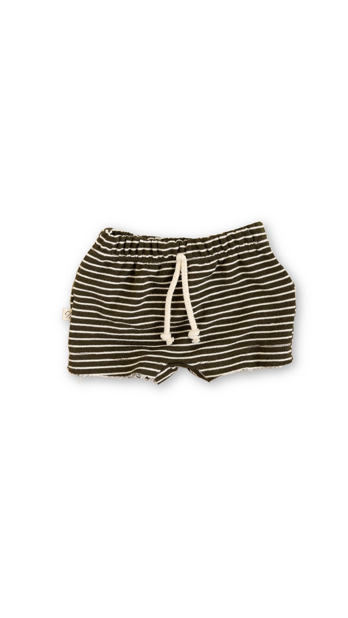 boy shorts - fatigue stripe