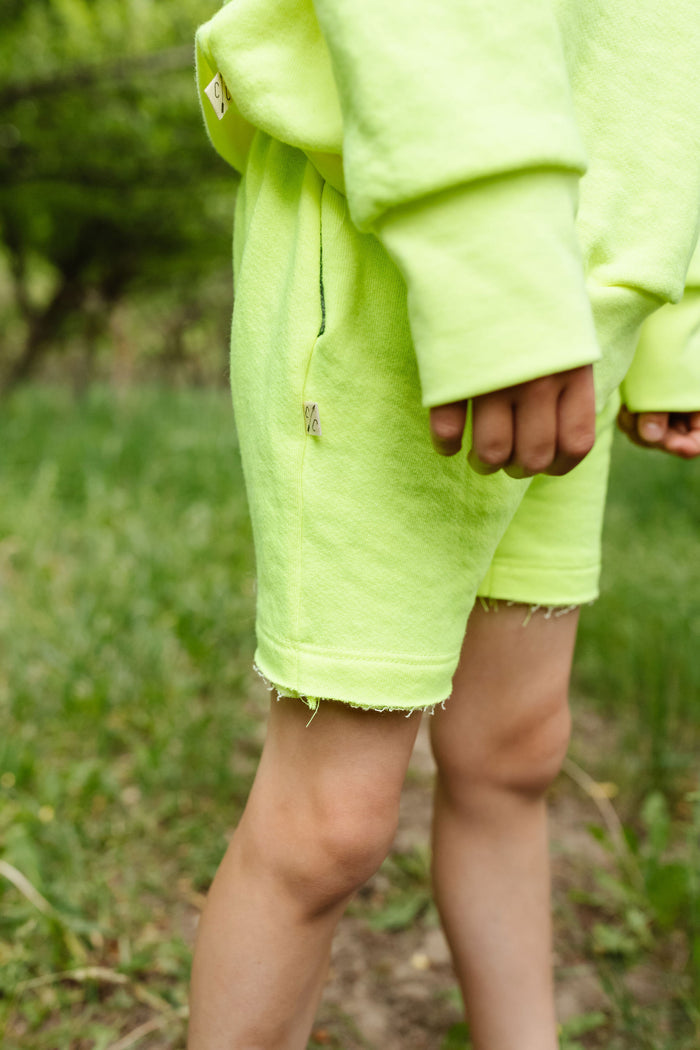 boy shorts - highlighter