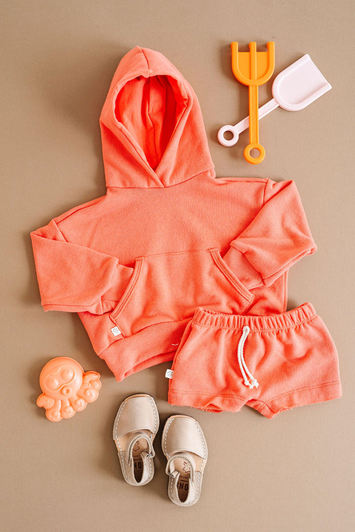 boy shorts - living coral