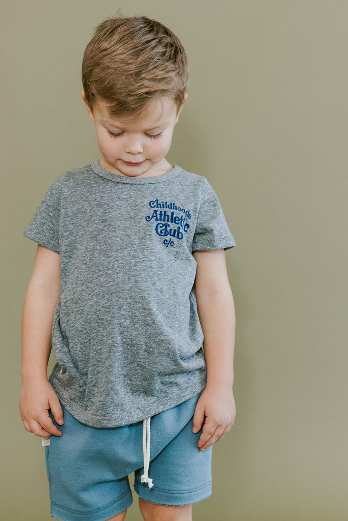 boy shorts - steel blue