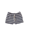 boy shorts CO- iron gray stripe