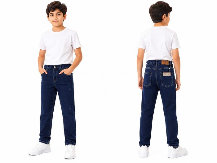 Boy Slim Fit Denim Jeans
