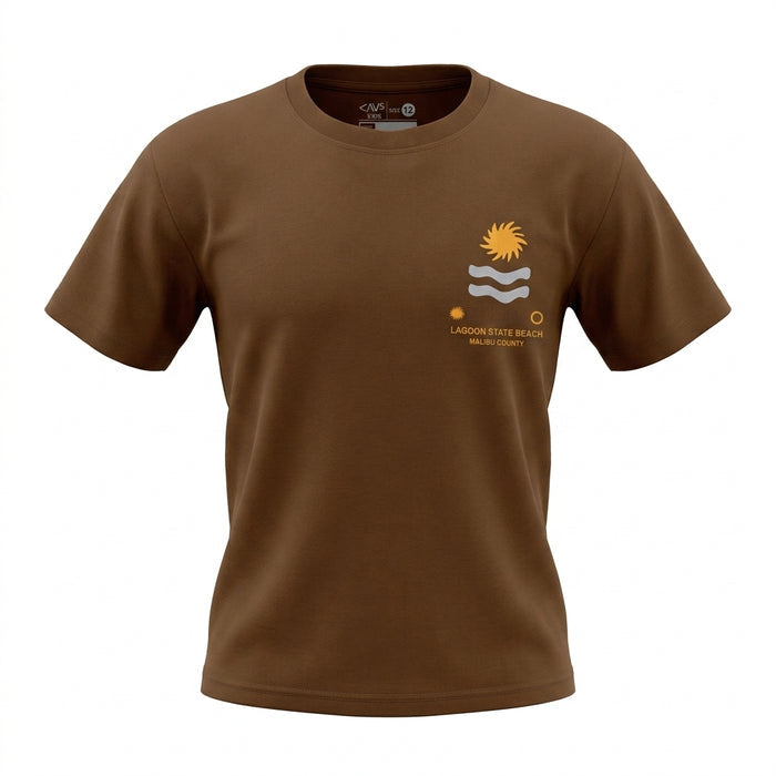 Boys Basic Crew Neck Short Sleeve T Shirt