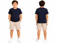 Boys Basic Short Sleeve T Shirt