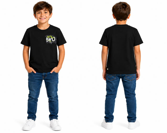 Boys Bro Graphic T Shirt