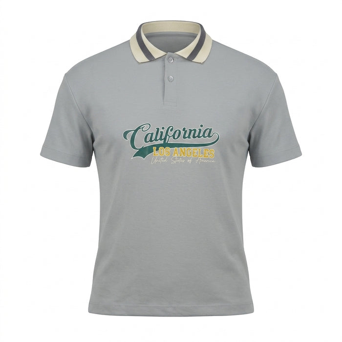 Boys California Printed Polo T Shirt