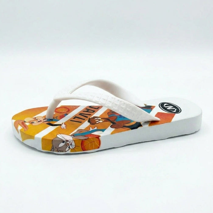 Boys Cartoon Print Flip Flop