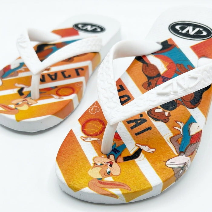 Boys Cartoon Print Flip Flop
