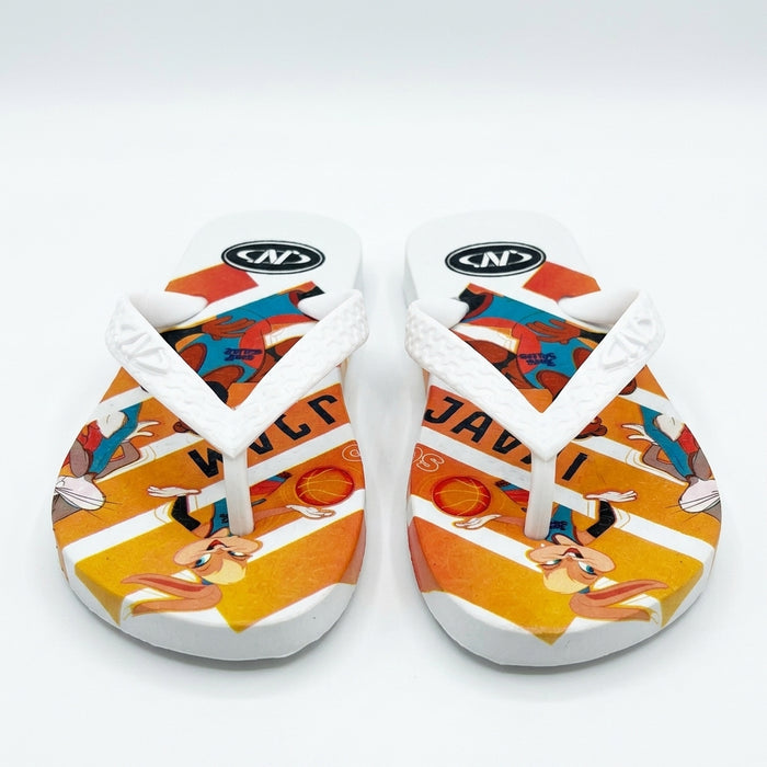 Boys Cartoon Print Flip Flop