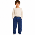 Boys jogger pants with elastic waist and adjustable drawstring