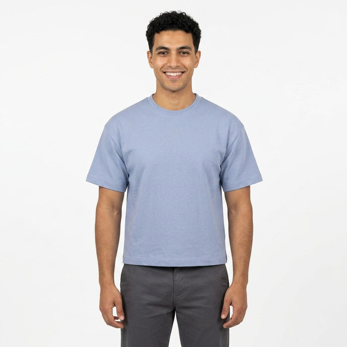 Boys Plain Cotton Short Sleeve T Shirt